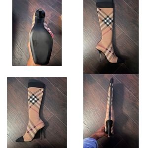 New Burberry boots new worn
